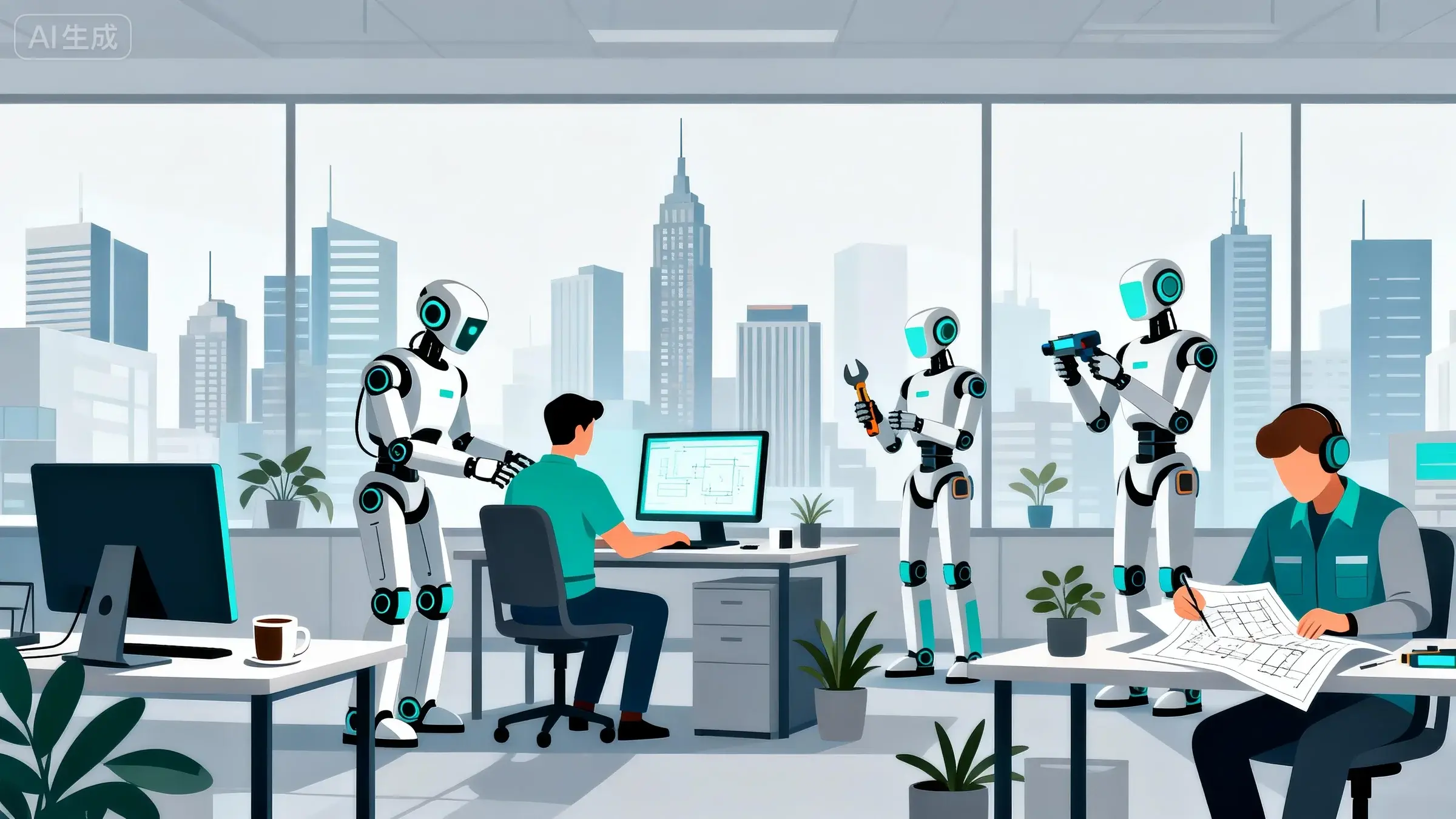 公司介绍站位图