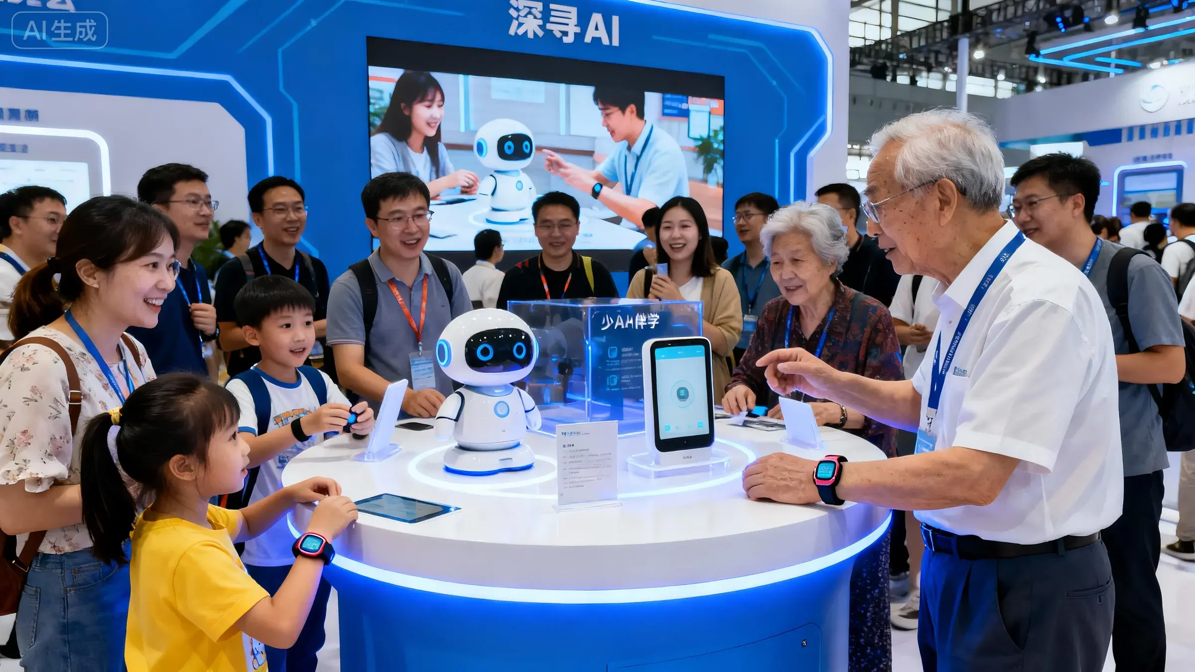 深寻AI产品现场演示