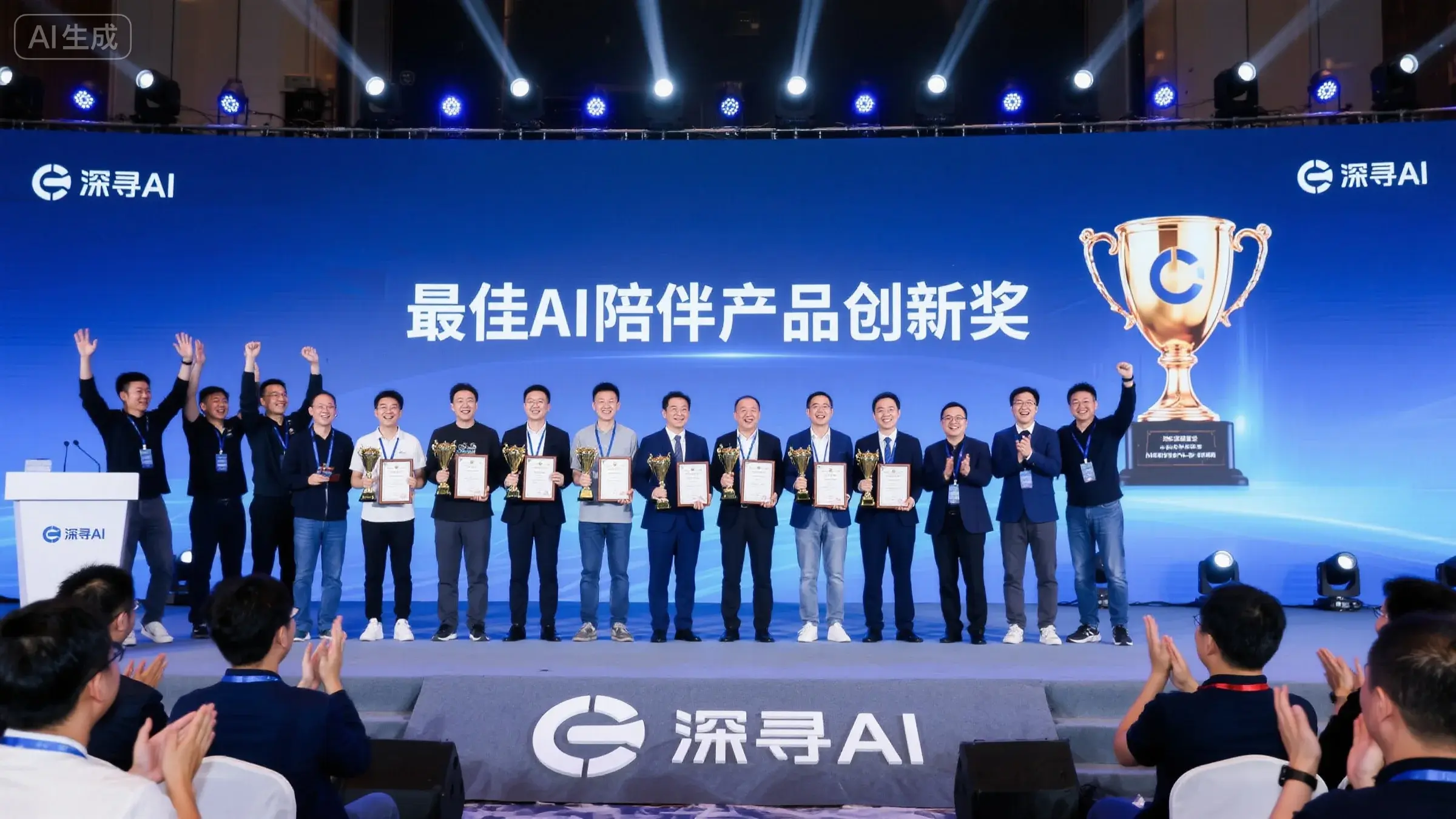 深寻AI获奖现场